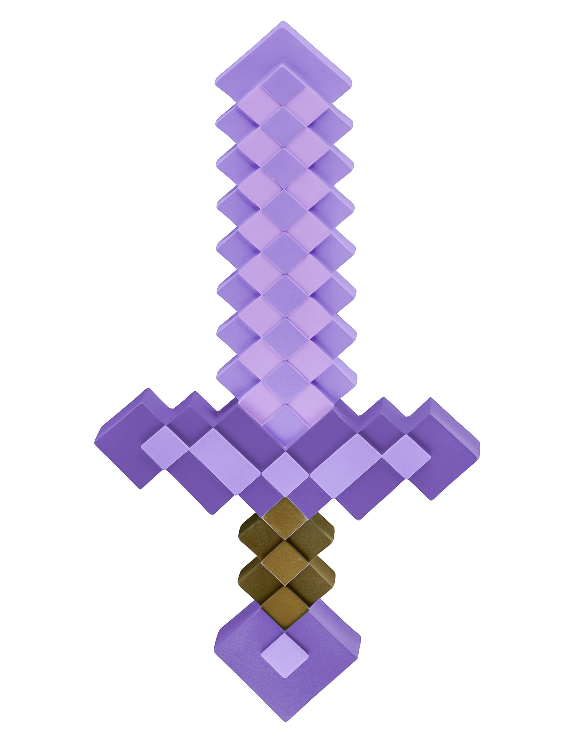 Epée Minecraft pierre enchantée pour enfant violette