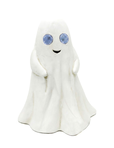 Fantasma decorativo Summerween de magnesia con ojos LED animados 34,5 x 24 x 42 cm
