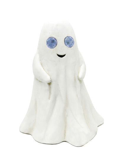 Fantasma decorativo Summerween de magnesia con ojos LED animados 34,5 x 24 x 42 cm