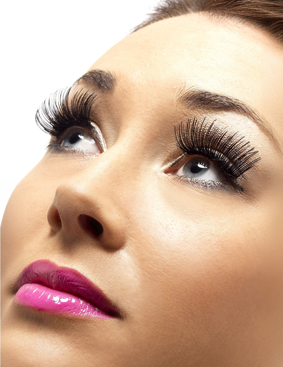 Faux cils courts pour adulte noirs