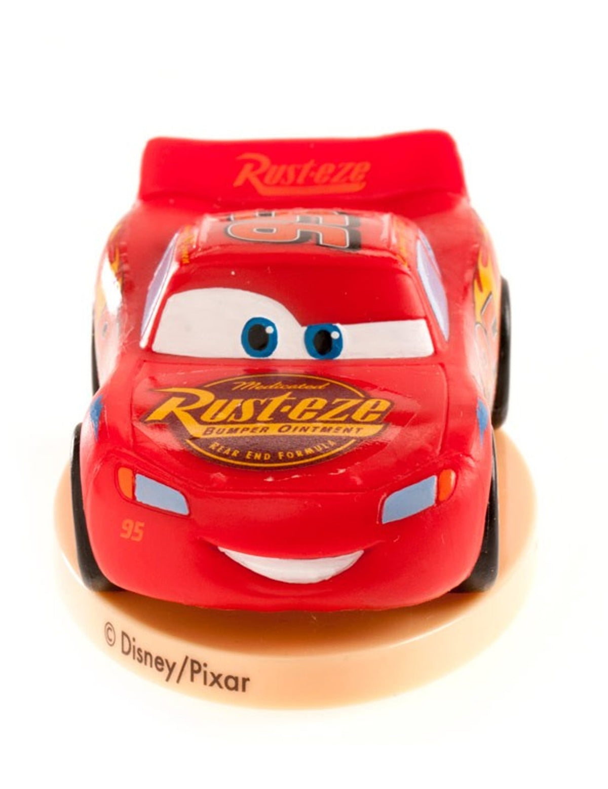 Figurine en plastique Cars Flash McQueen rouge