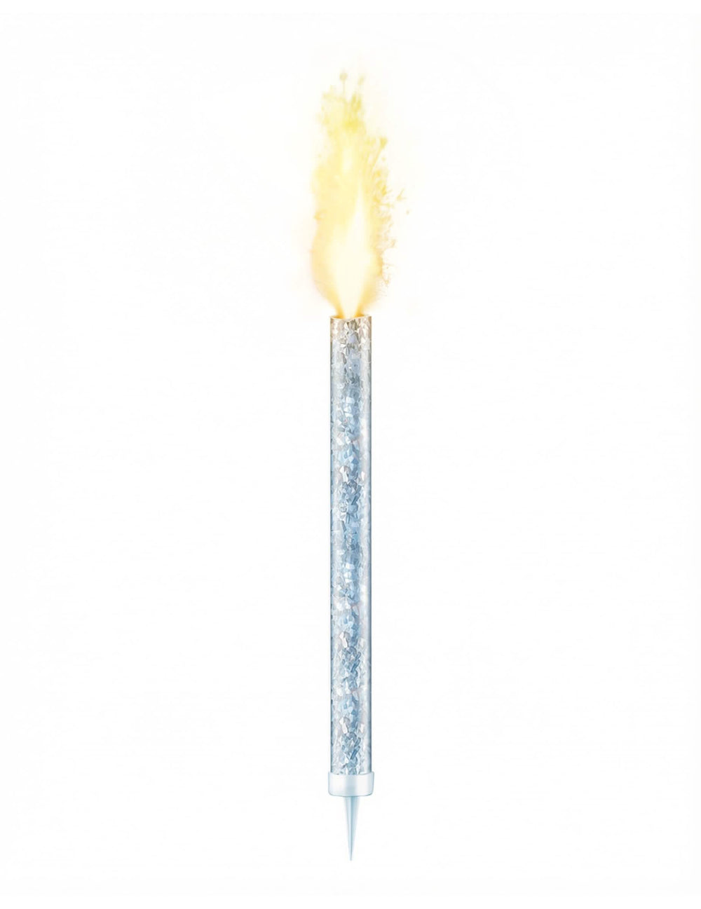 Grande fontaine scintillante dorée pour fête 20 cm durée 90 secondes