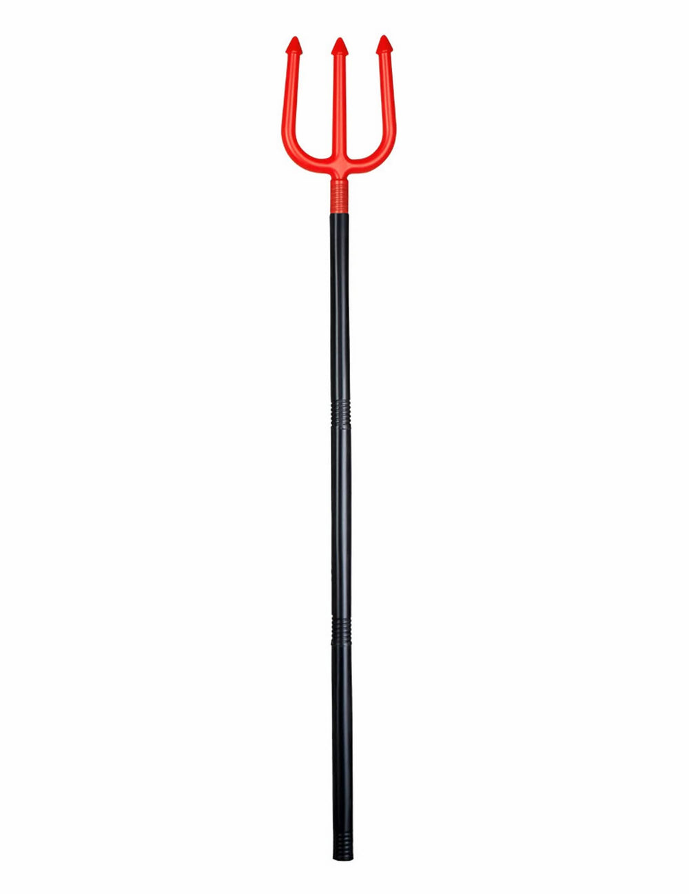 Horca de diablo para adulto rojo y negro