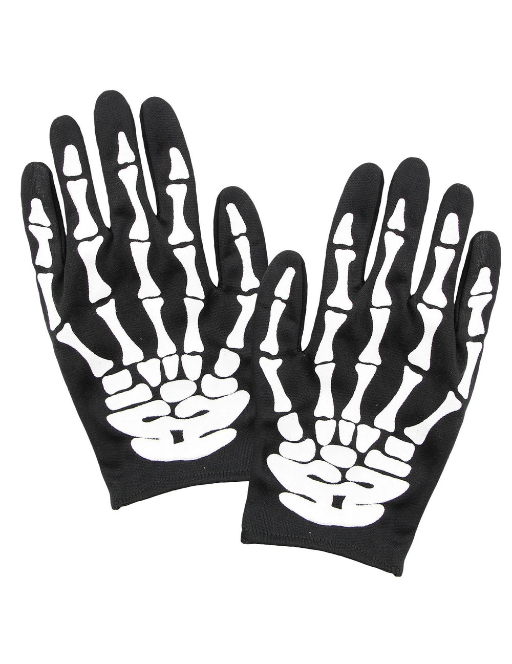 guantes esqueleto para adulto negros y blancos