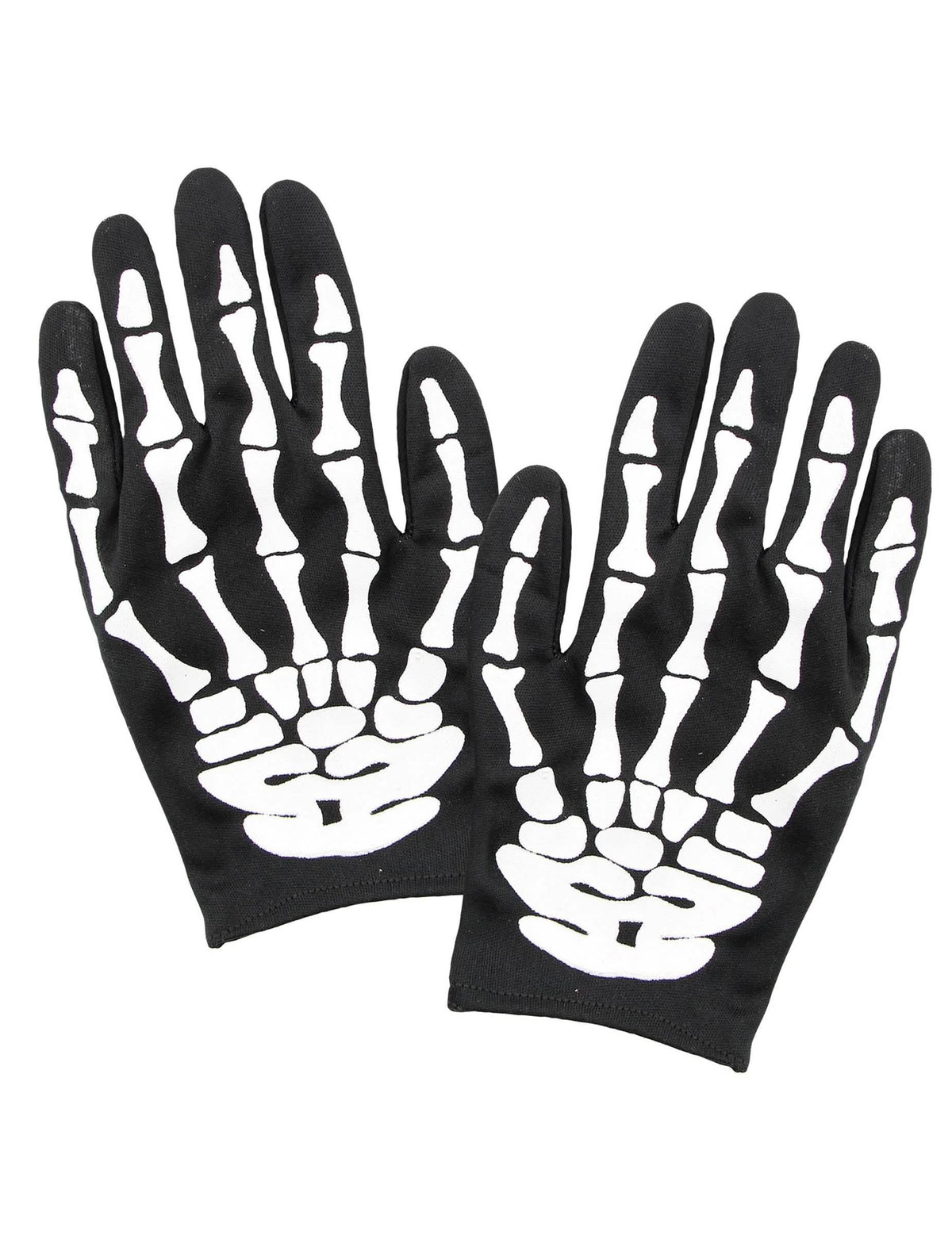 guantes esqueleto para adulto negros y blancos