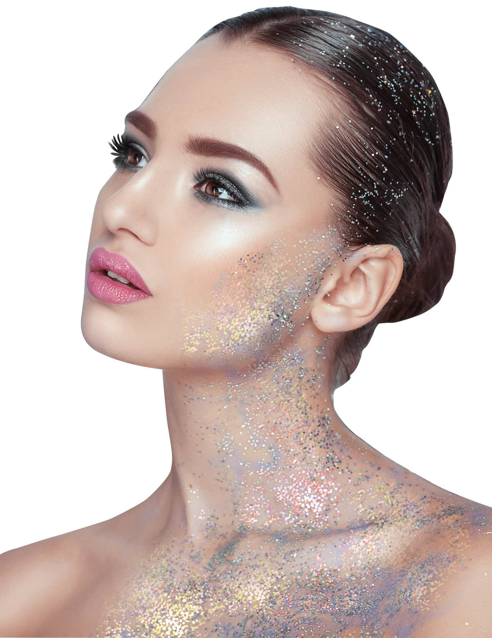 Gel de purpurina multicolor para mujer multicolor