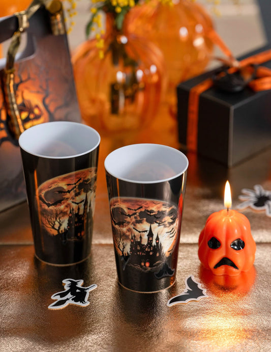 Vaso reutilizable Mansión Encantada 33 cl