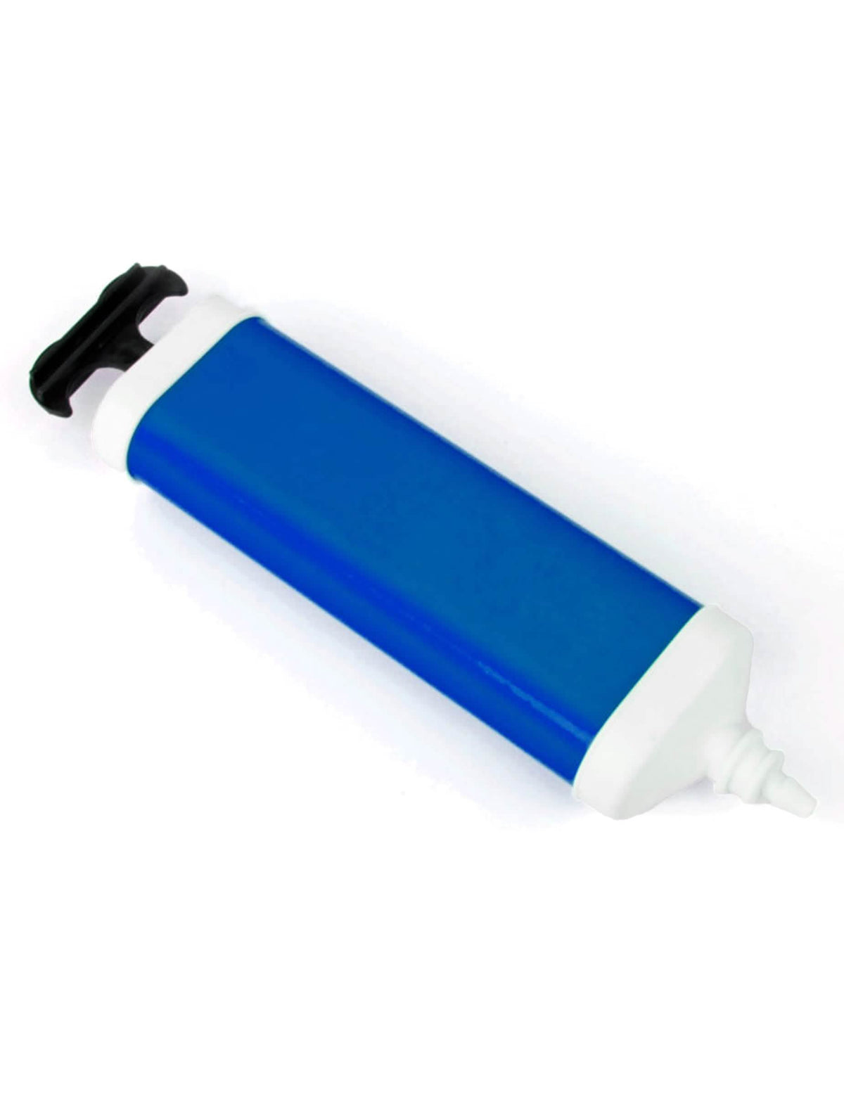 Modelo azul de la bomba para globos para fiesta