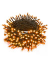 Guirnalda 100 LED naranja 10 m