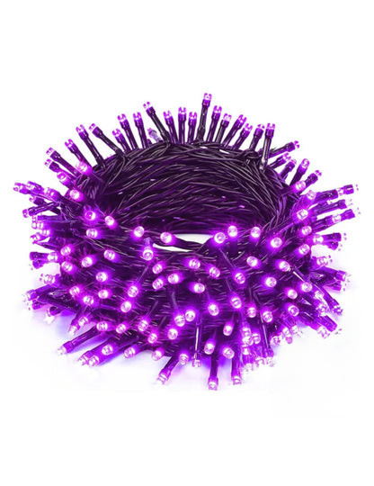 Guirnalda 100 LED violeta 10M