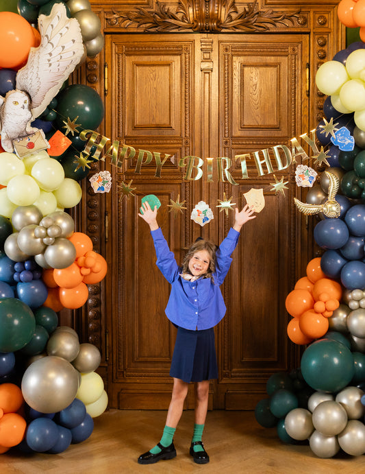 Guirnalda doble Harry Potter™ Happy Birthday 2 m