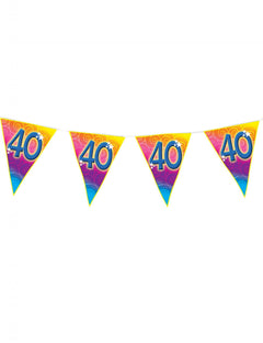 Decoración de sala para 40 cumpleaños