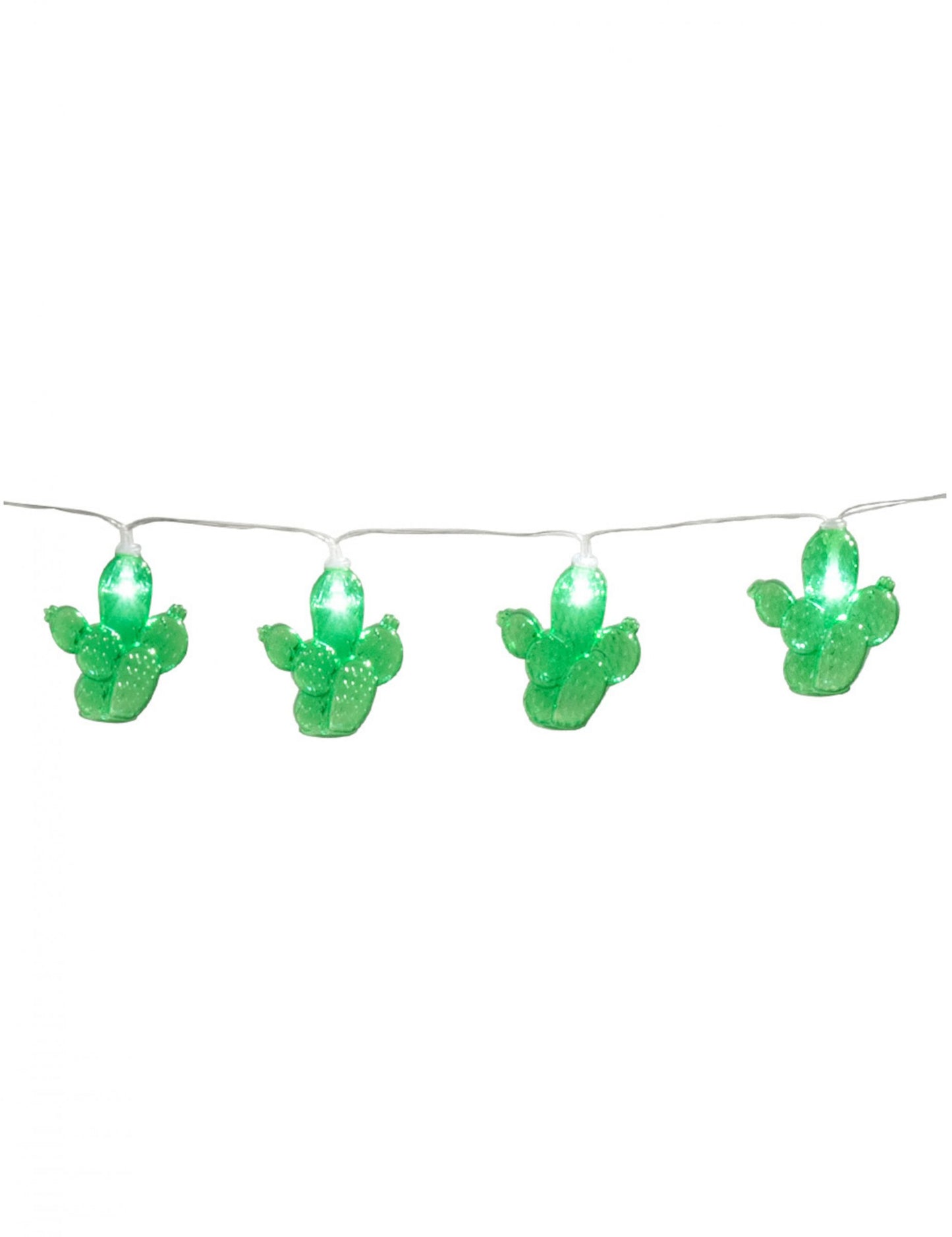 Guirlande lumineuse cactus pour décoration verte