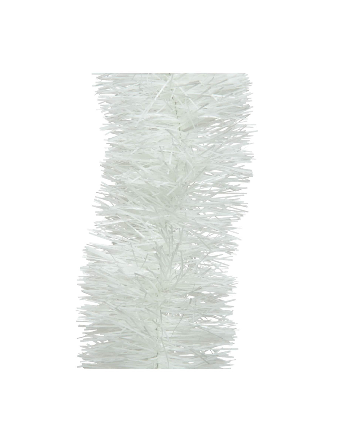 Guirlande de Noël pour sapin scintillante blanche