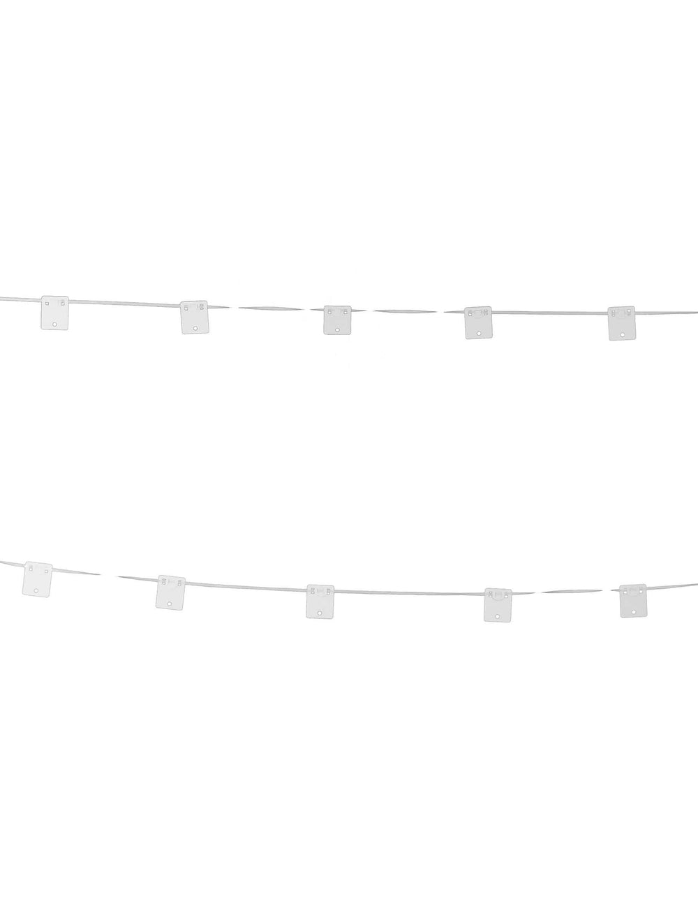 Guirnalda soporte para 24 globos kit de arco para decoración blanco