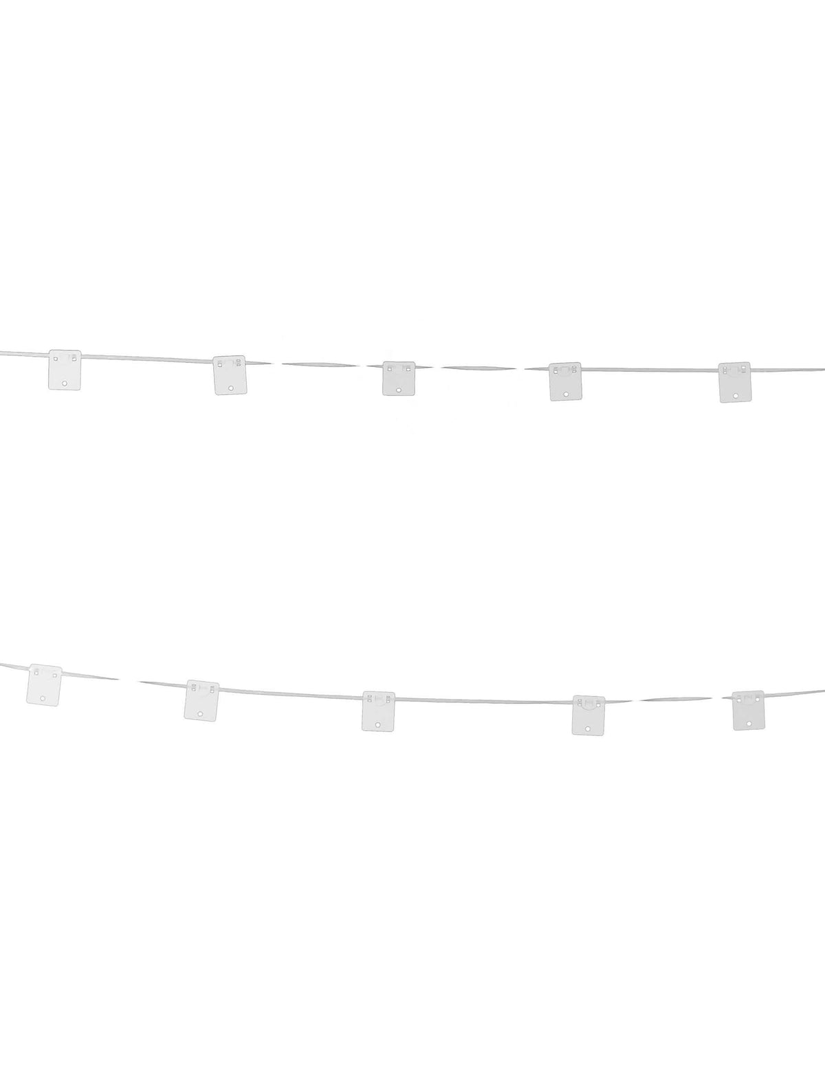 Guirnalda soporte para 24 globos kit de arco para decoración blanco