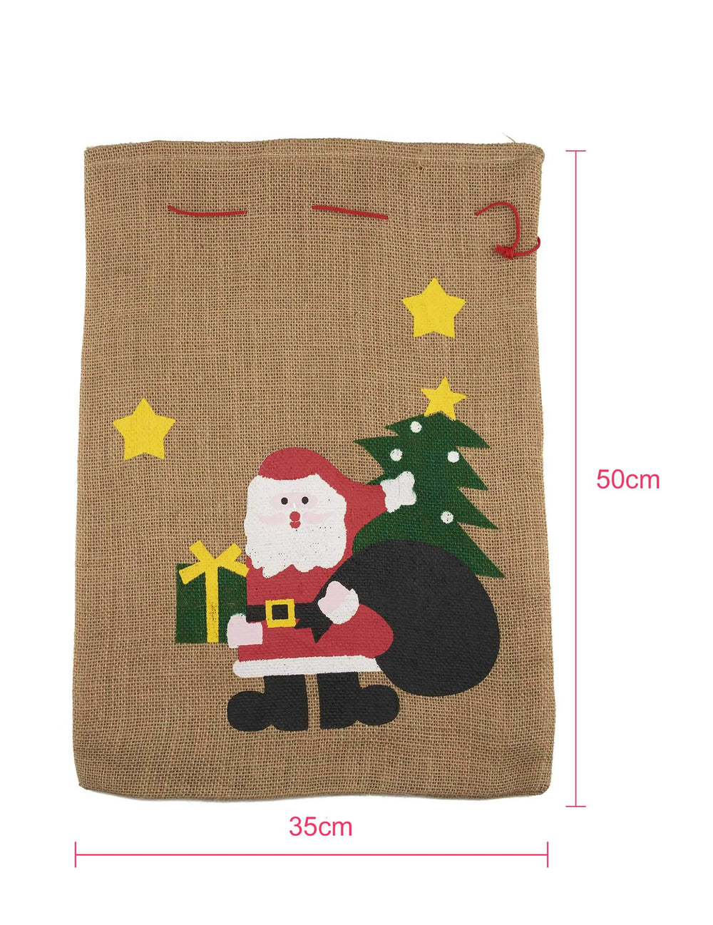 Dimensiones de la capucha papá noel