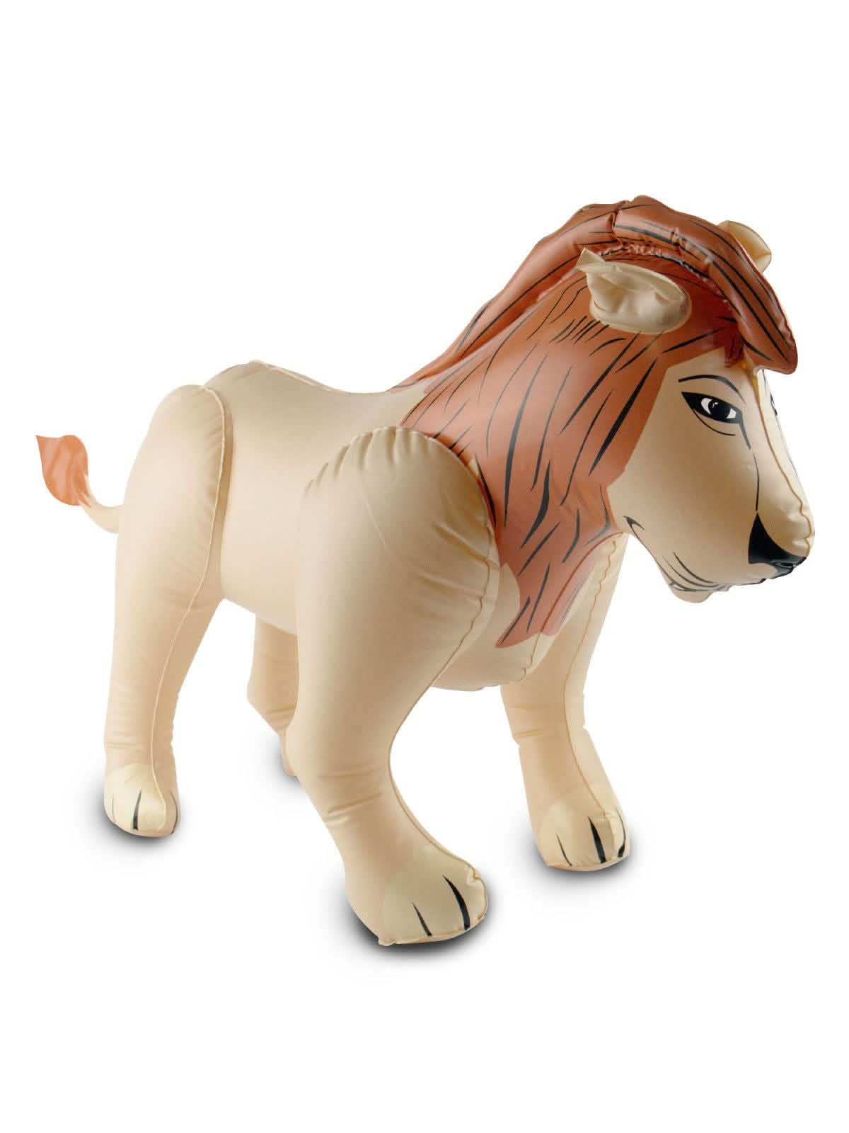 león carry me para fiesta beige con crinera marrón