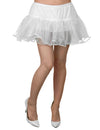 Jupon en tulle pour femme blanc