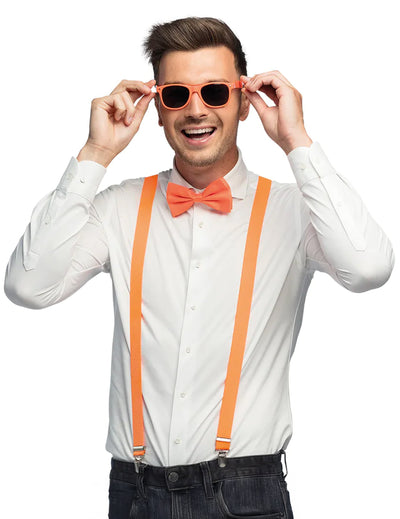 Kit de accesorios de 3 piezas naranja flúor UV