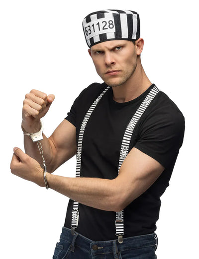 Kit de accesorios de preso para adulto