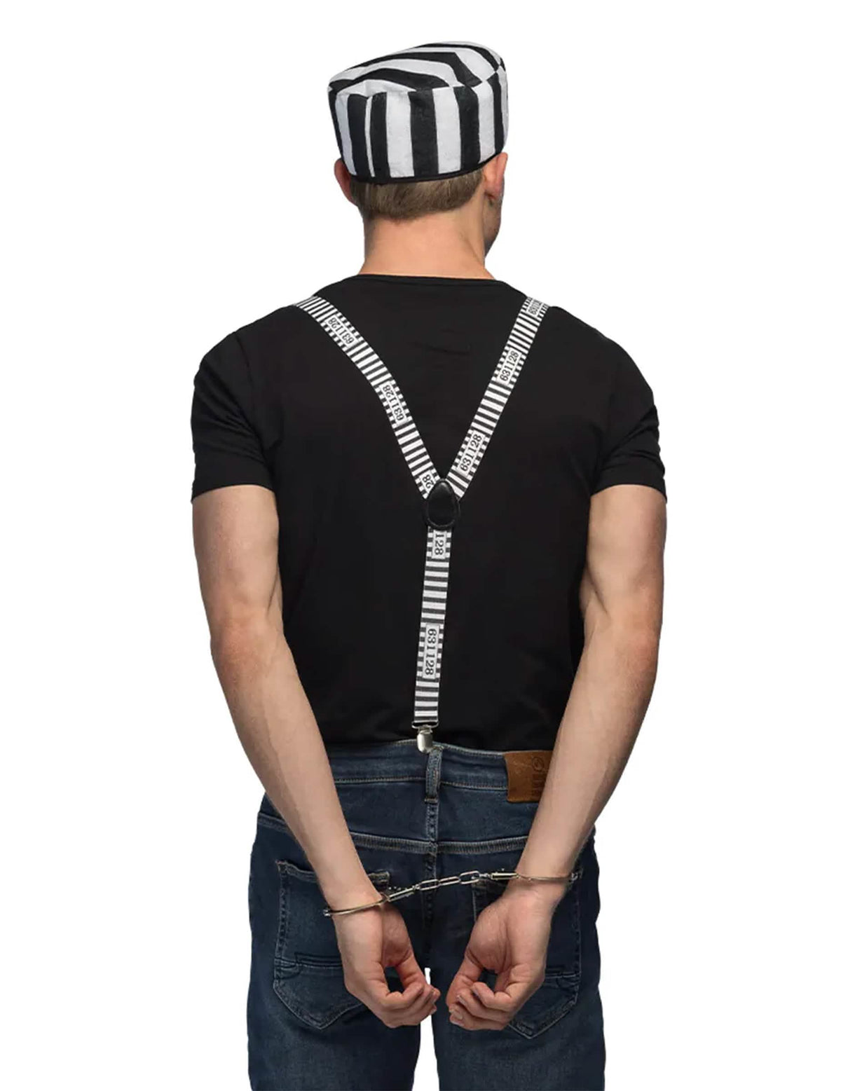 Kit de accesorios de prisionero para adulto
