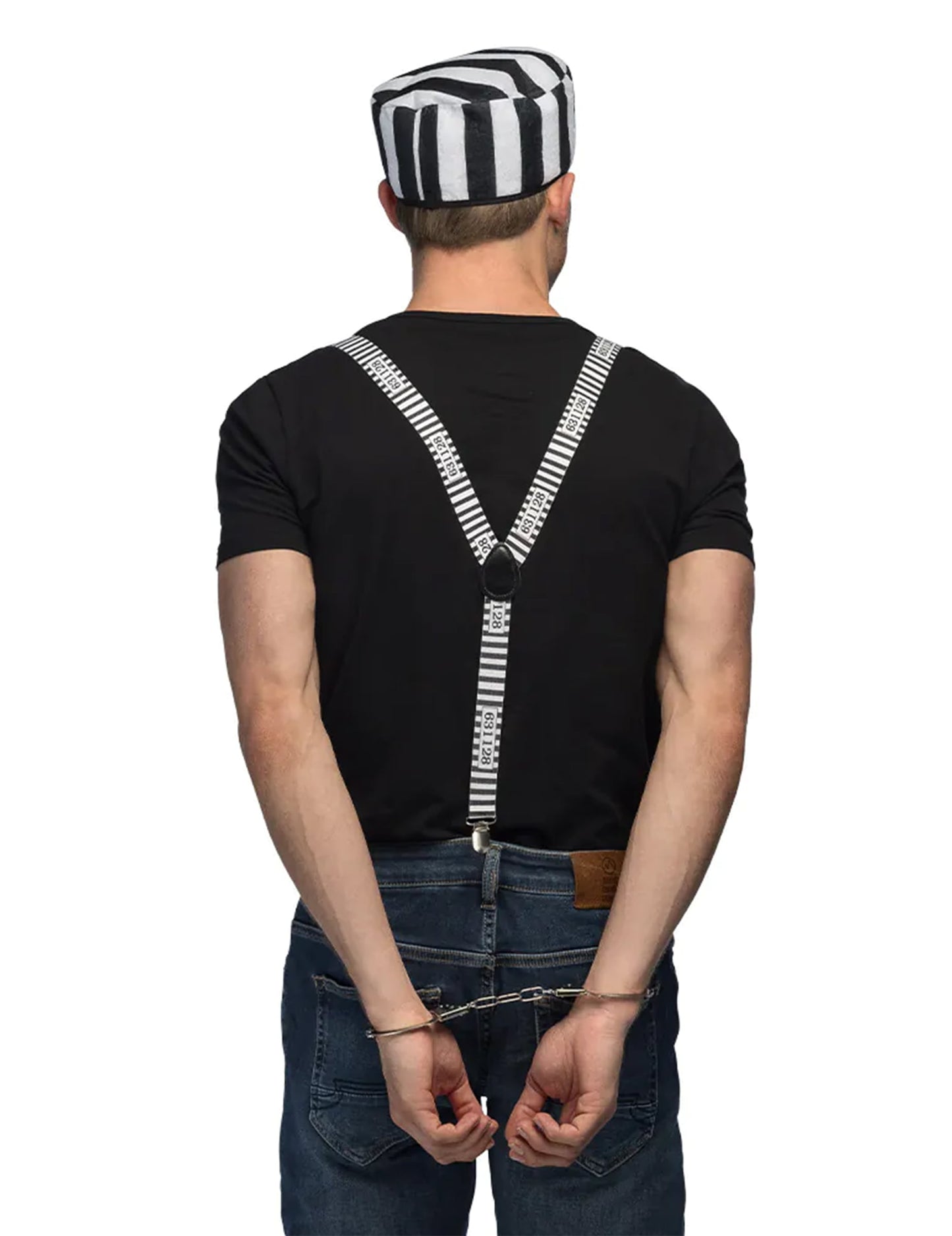 Kit de accesorios de preso para adulto