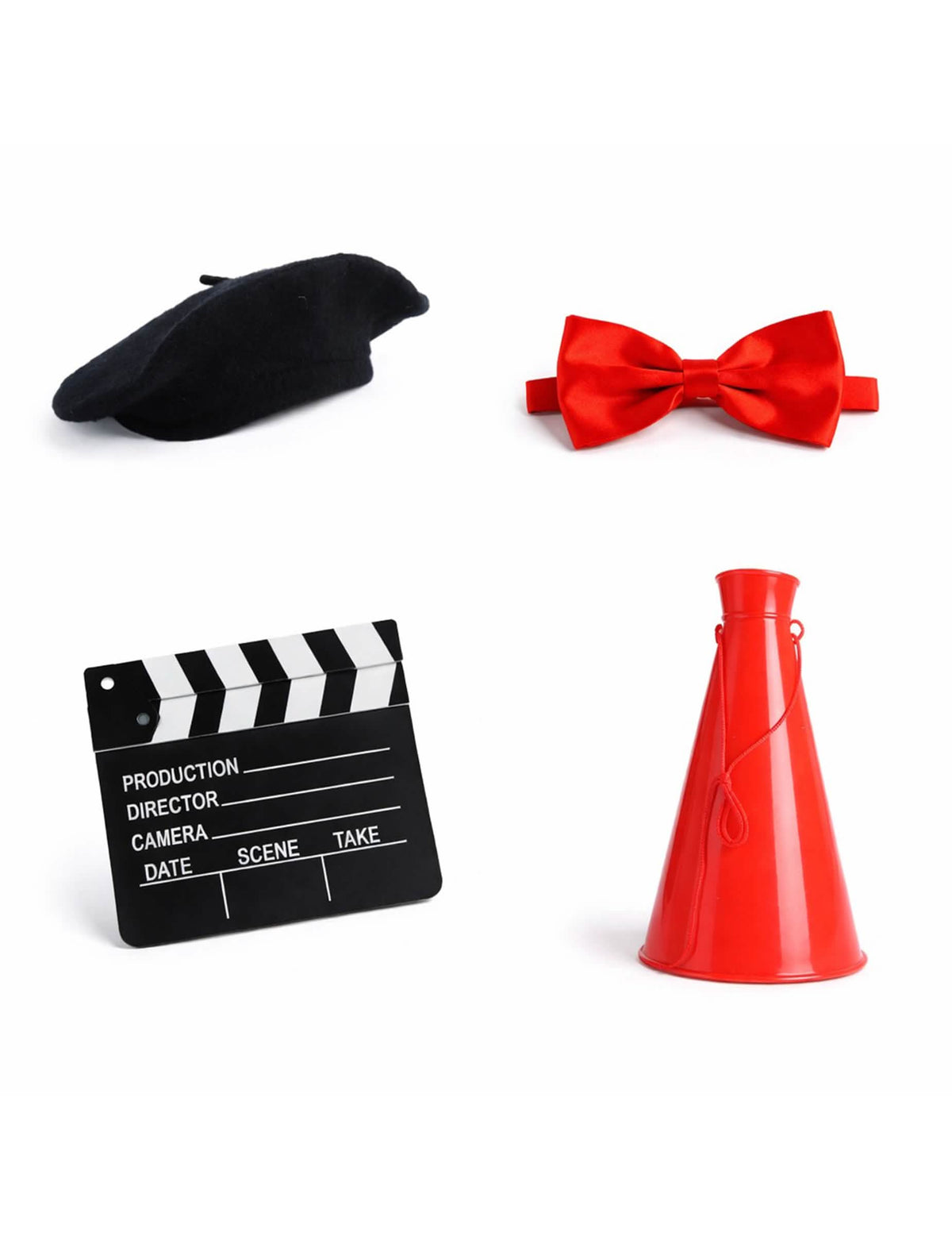 Kit de accesorios de director de cine para adulto