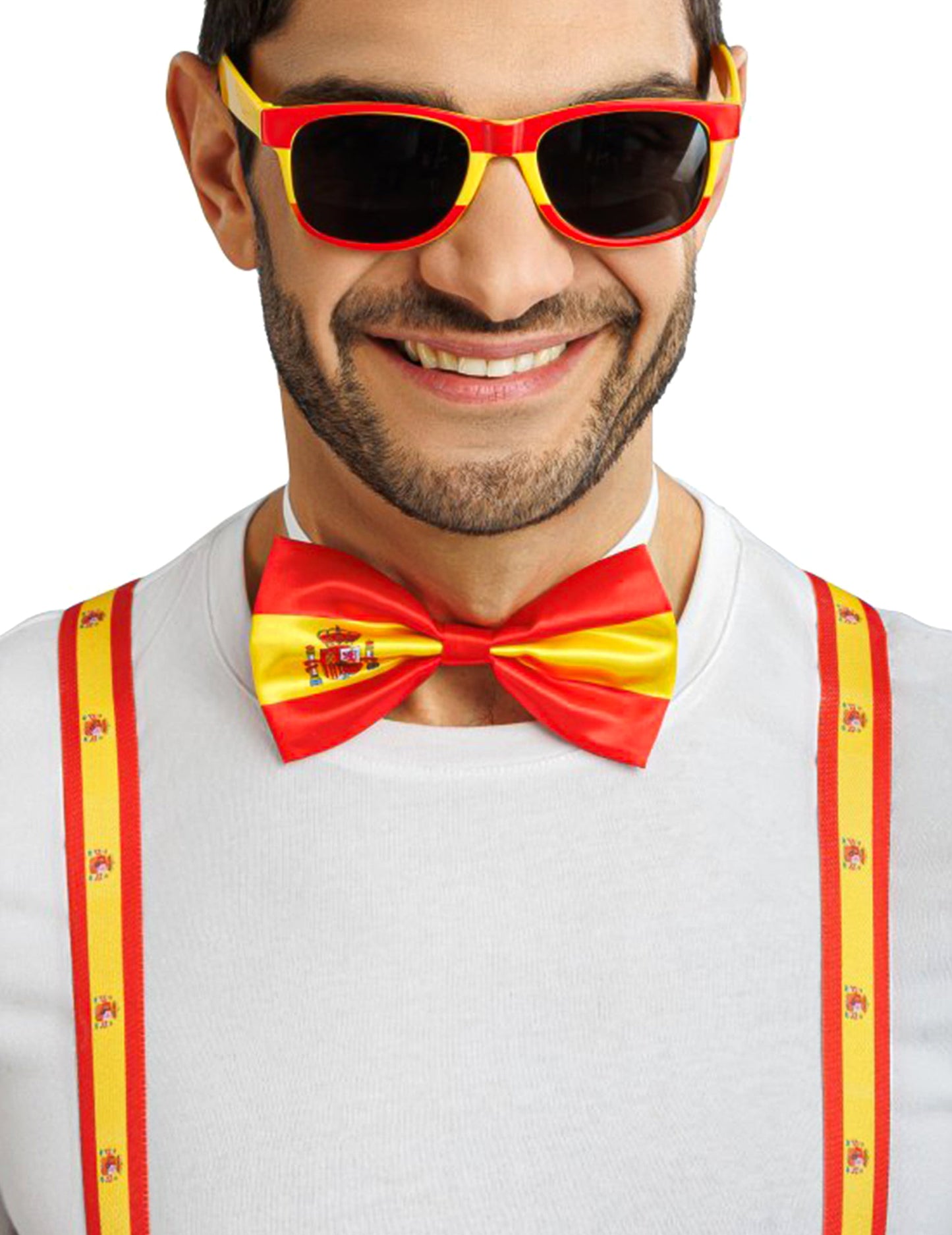 Kit de accesorios de hincha de España para adulto