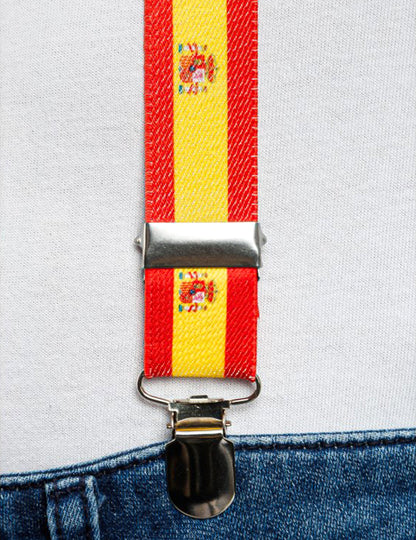 Kit de accesorios de hincha de España para adulto
