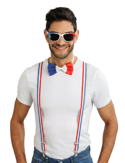Kit de accesorios hincha Francia adulto