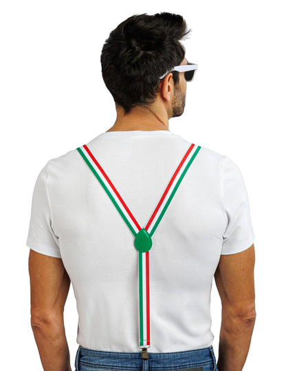 Kit de accesorios de hincha de Italia para adulto