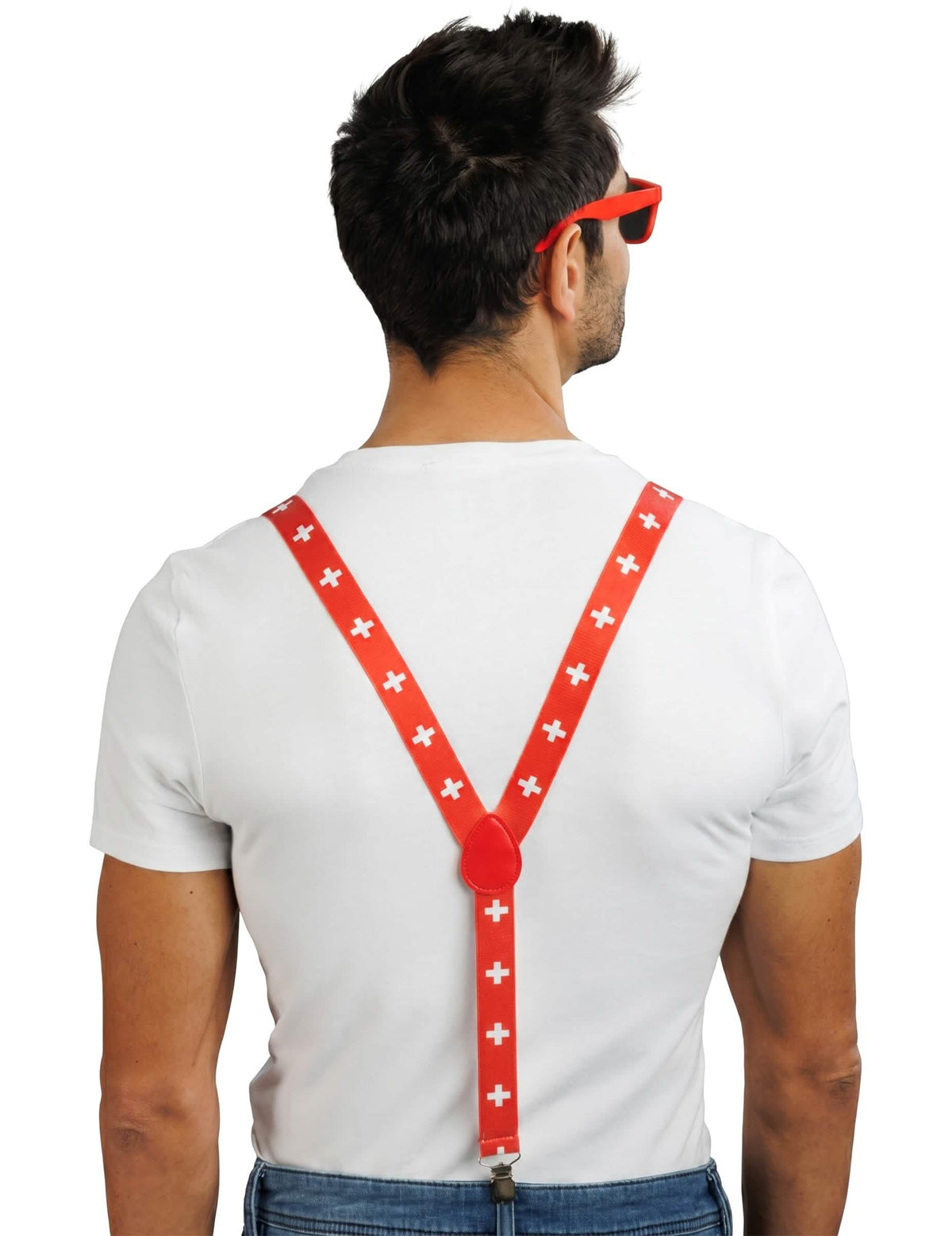 Kit accesorios hincha Suiza adulto