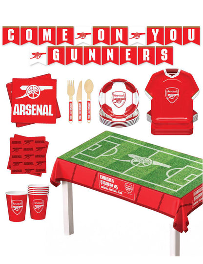 Kit de cumpleaños Arsenal Football Club 44 piezas
