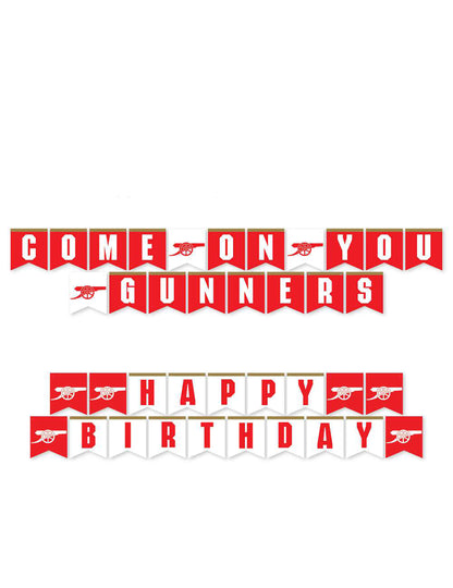 Kit de cumpleaños Arsenal Football Club 44 piezas