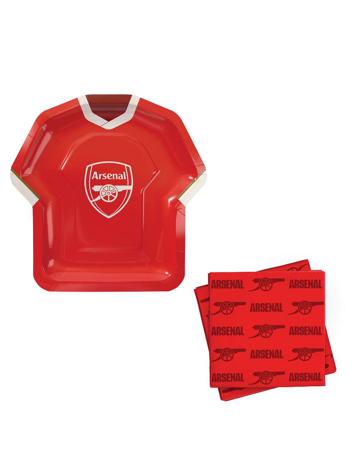 Kit de cumpleaños Arsenal Football Club 75 piezas