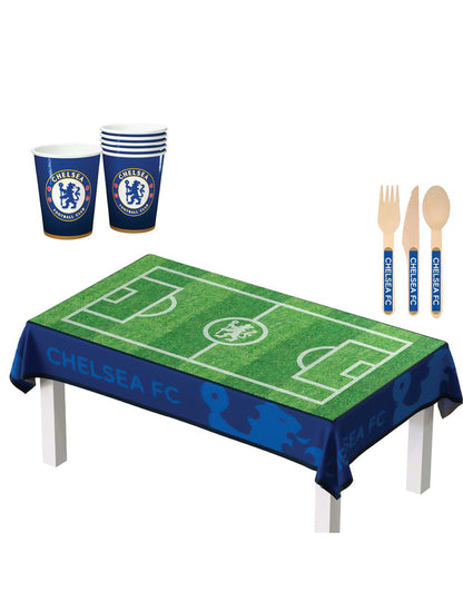Kit de cumpleaños del Chelsea Football Club 75 piezas