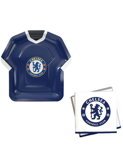 Kit de cumpleaños del Chelsea Football Club 75 piezas