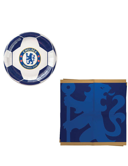 Kit de cumpleaños del Chelsea Football Club 75 piezas