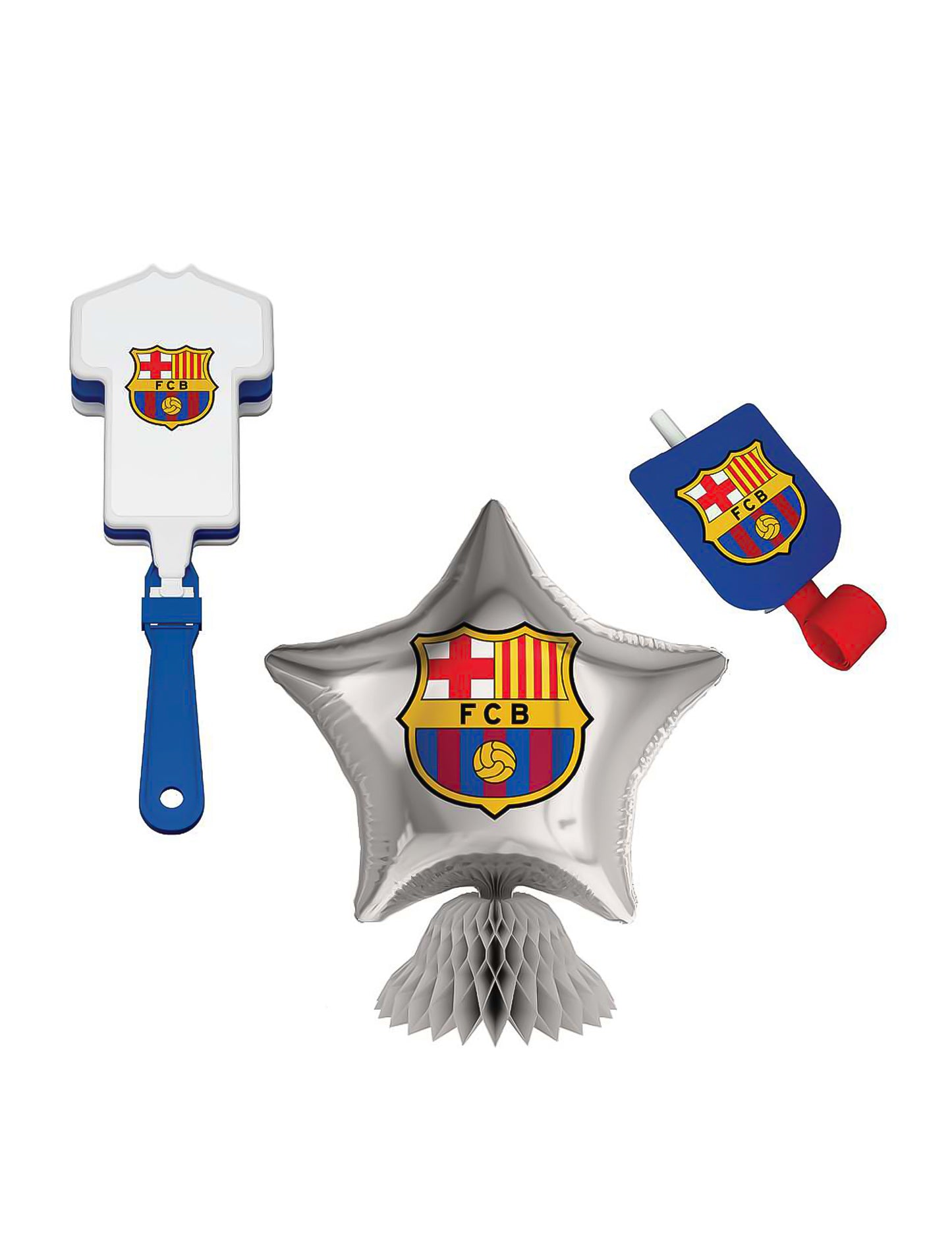 Kit de cumpleaños FC Barcelona 75 piezas