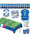 Kit cumpleaños Federación Italiana de Fútbol 44 piezas