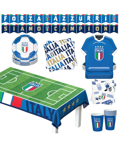 Kit cumpleaños Federación Italiana de Fútbol 44 piezas