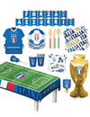 Kit de cumpleaños Federación Italiana de Fútbol 75 piezas