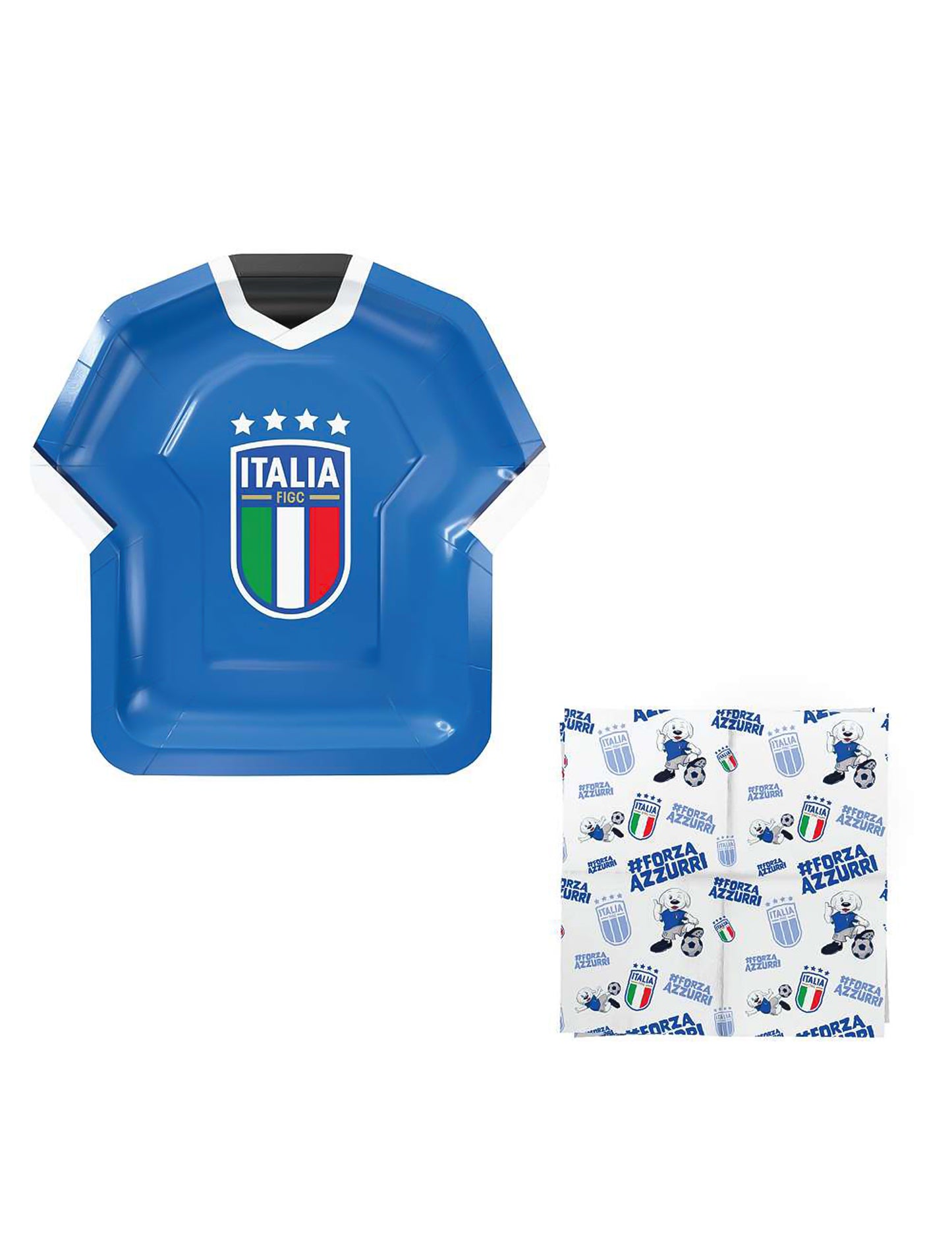 Kit de cumpleaños Federación Italiana de Fútbol 75 piezas
