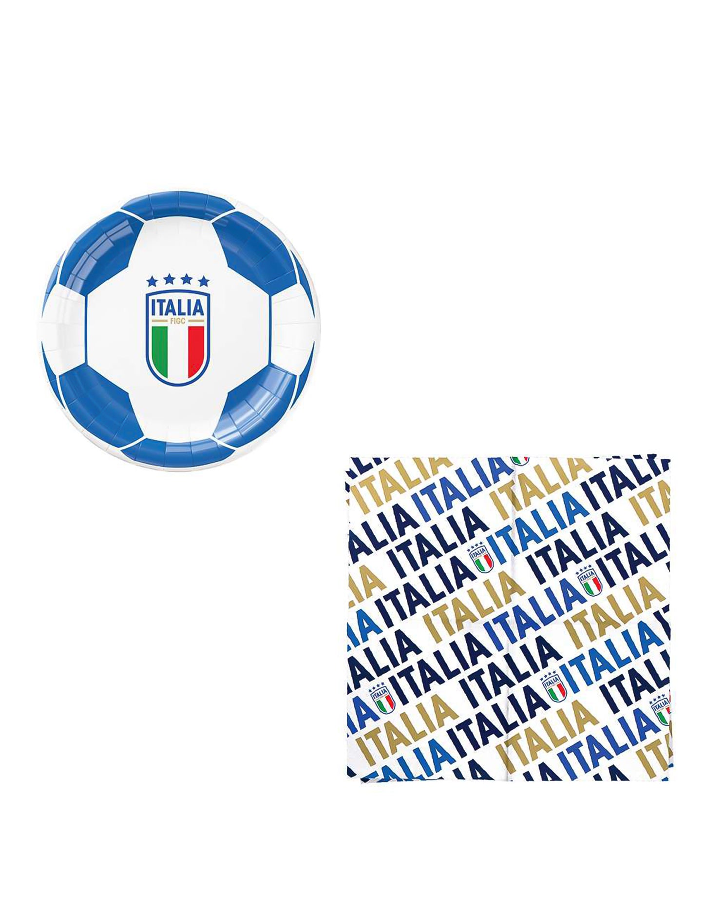 Kit de cumpleaños Federación Italiana de Fútbol 75 piezas