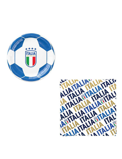 Kit de cumpleaños Federación Italiana de Fútbol 75 piezas