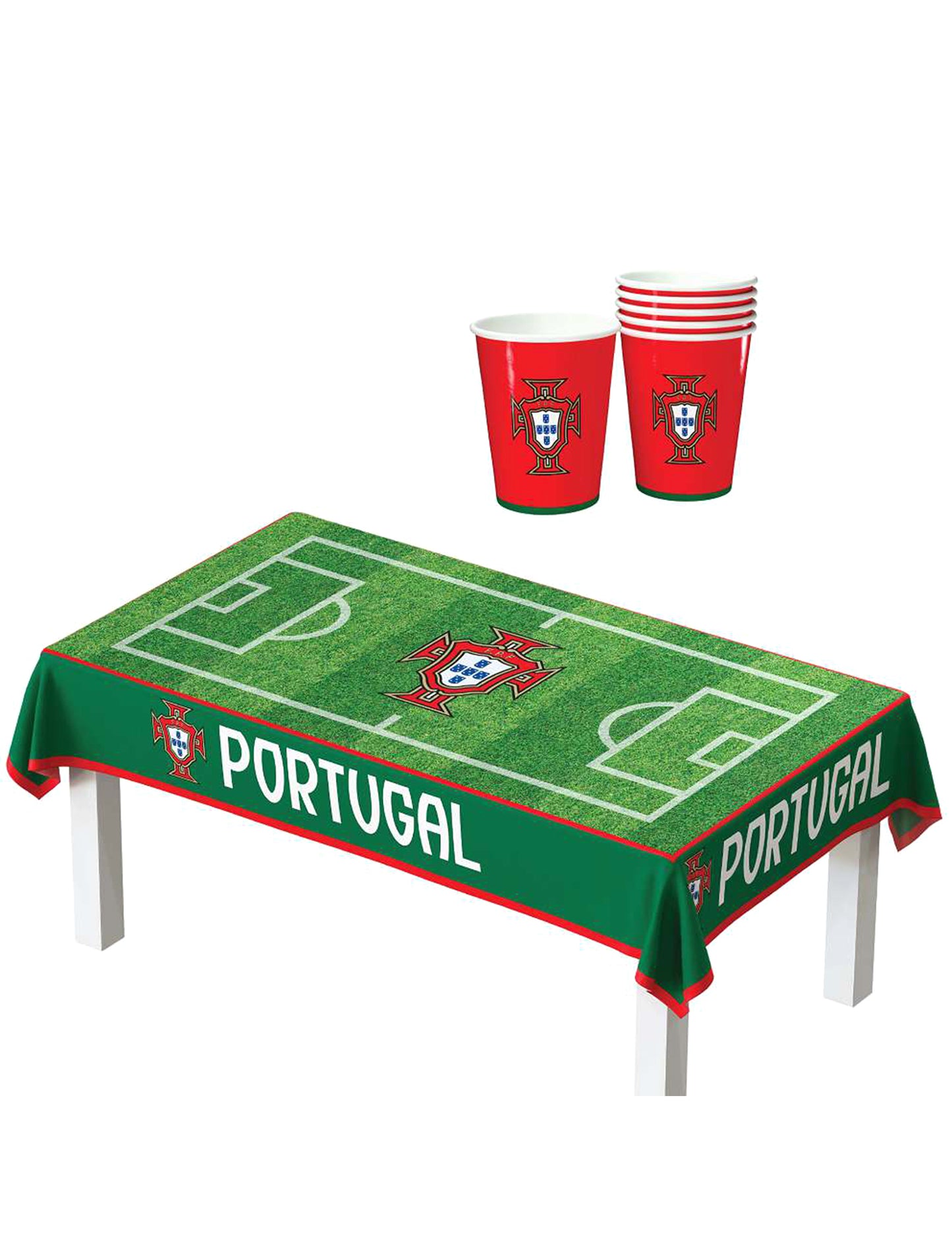 Kit cumpleaños Federación Portuguesa de Fútbol 44 piezas