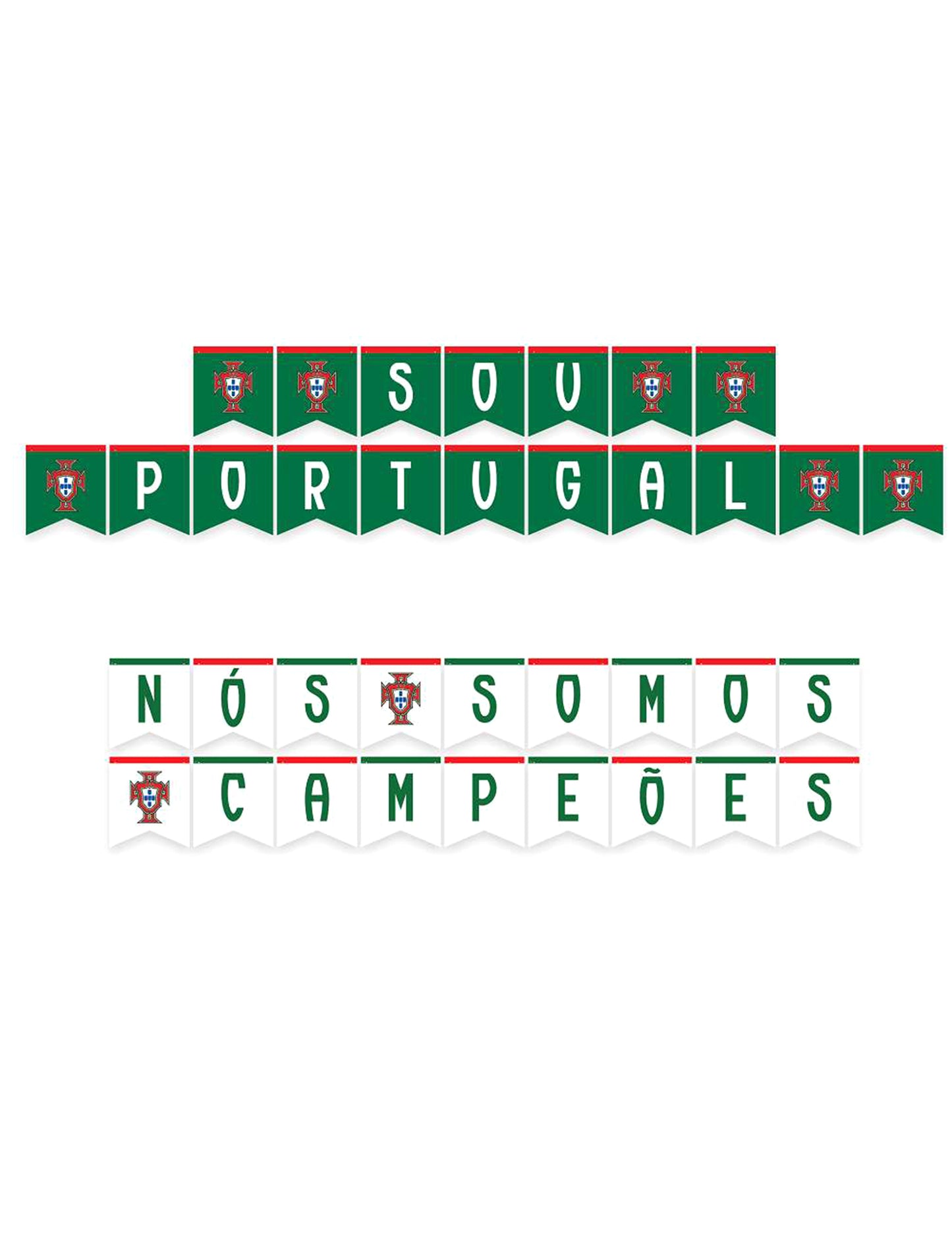Kit cumpleaños Federación Portuguesa de Fútbol 44 piezas