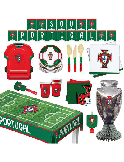 Kit cumpleaños Federación Portuguesa de Fútbol 75 piezas