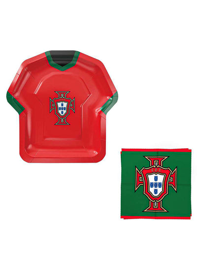 Kit cumpleaños Federación Portuguesa de Fútbol 75 piezas